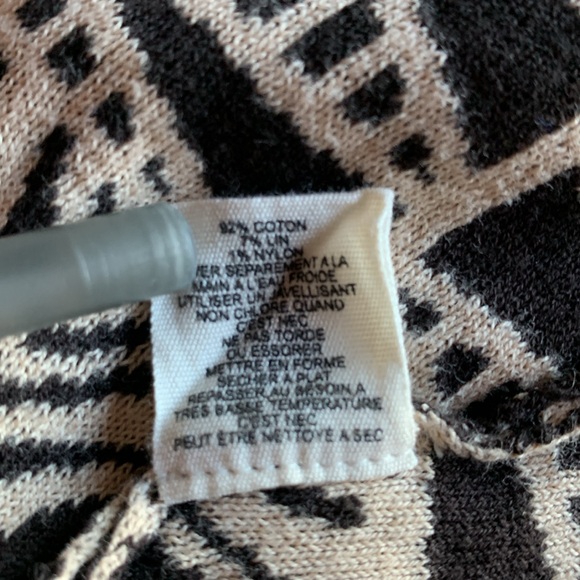 Anthropologie womens Moth open front cardigan knit size large academia office - Picture 16 of 16